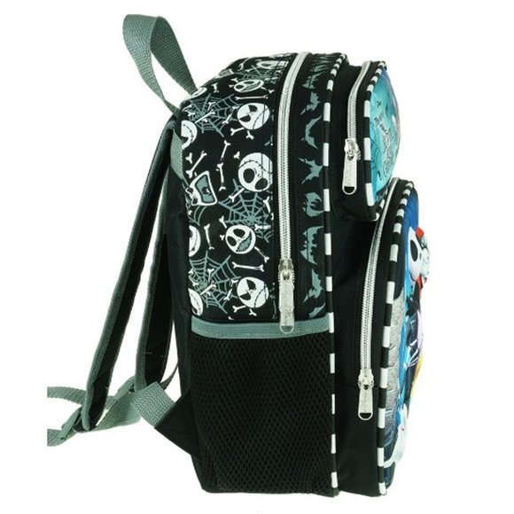 3D Shape Nightmare Before Christmas 12in Backpack Jack Face Small NBC Bag - Picture 4 of 4